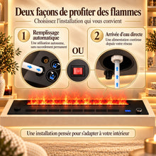 Ardena – Cheminée vapeur d’eau encastrable