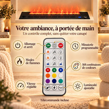 Ardena – Cheminée vapeur d’eau encastrable